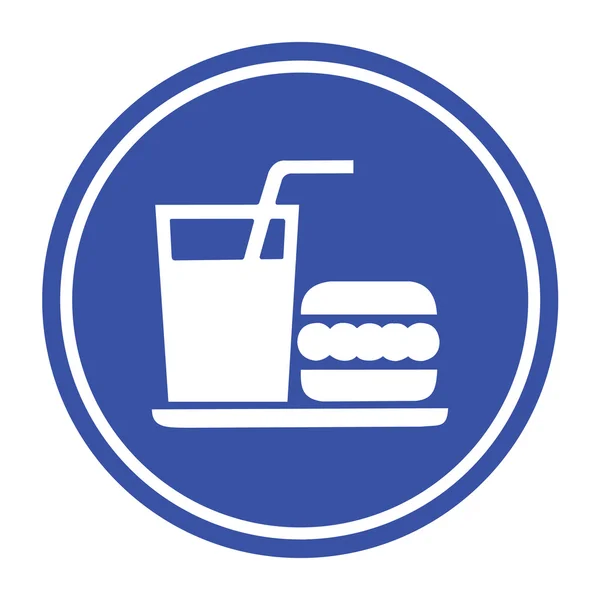 No eat icon great for any use. Вектор S10 . — стоковый вектор