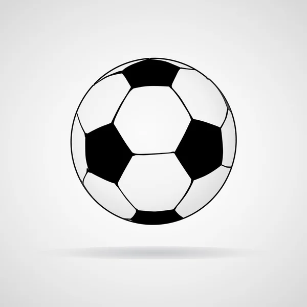 Icono de fútbol ideal para cualquier uso. Vector EPS10 . — Vector de stock