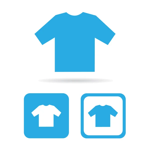 T-shirt ícones definir grande para qualquer uso. Vetor EPS10 . — Vetor de Stock