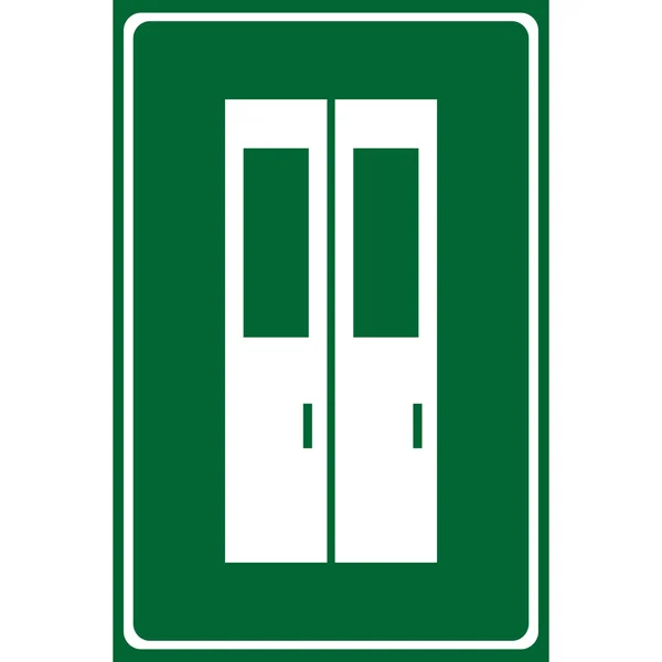 Los iconos de la puerta son ideales para cualquier uso. Vector EPS10 . — Archivo Imágenes Vectoriales