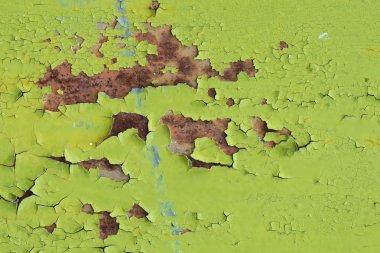 paslı metal eski boya.