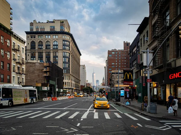 Street Chelsea Manhattan New York City Met Uitzicht Een World — Stockfoto