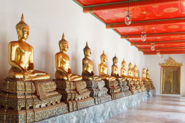 Buda resim Tay Tapınak, Wat Pho, Bangkok, Tayland