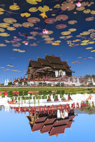 Royal Pavilion, Chiang Mai, Tayland yansıması