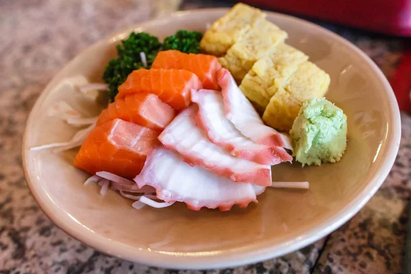 Japanese food sashimi set — Stock Photo, Image