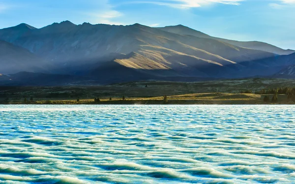 Lake tekapo i sommar — Stockfoto