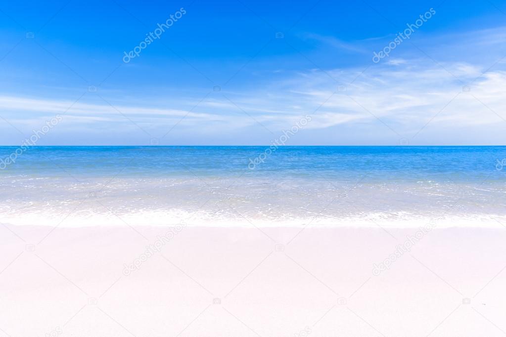 Beautiful seascape, clean turquoise sea