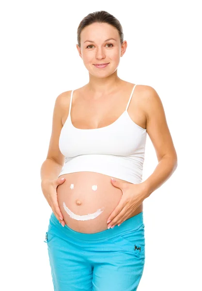 Imagem da mulher grávida — Fotografia de Stock