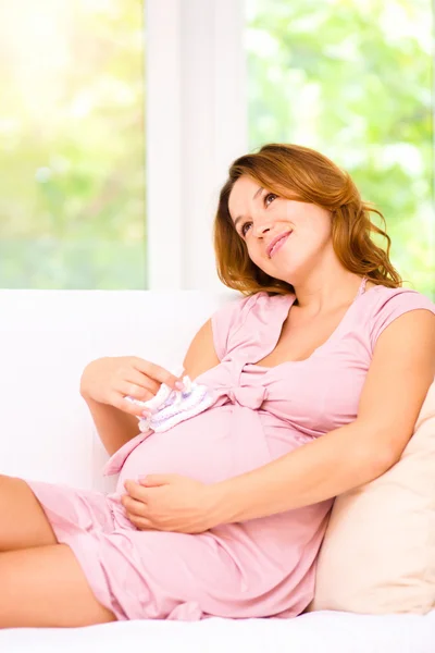 Image of pregnant woman — Stock Photo, Image