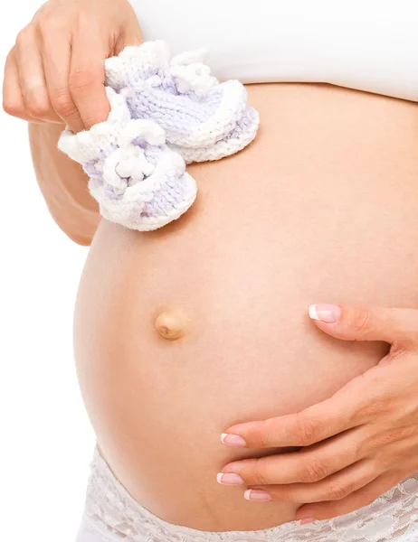 Wizerunek kobiety w ciąży — Zdjęcie stockowe