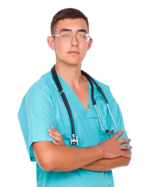 Portrait de médecin masculin médical — Photo