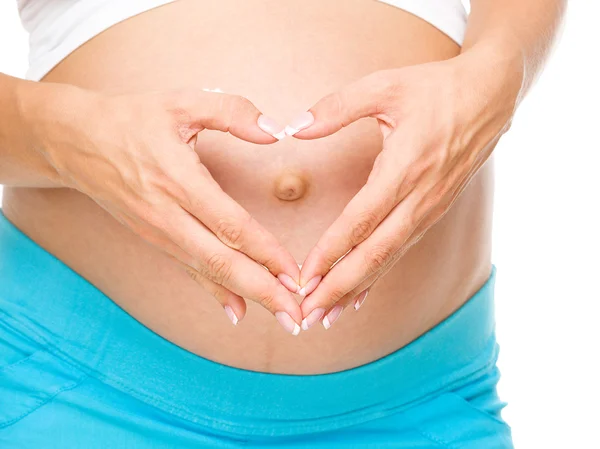 Image of pregnant woman — Stock Photo, Image