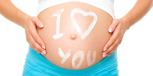 Image of pregnant woman — Stock Photo, Image