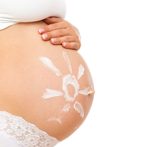 Image of pregnant woman — Stock Photo, Image