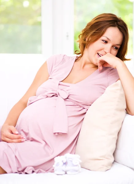 Afbeelding van de zwangere vrouw — Stockfoto