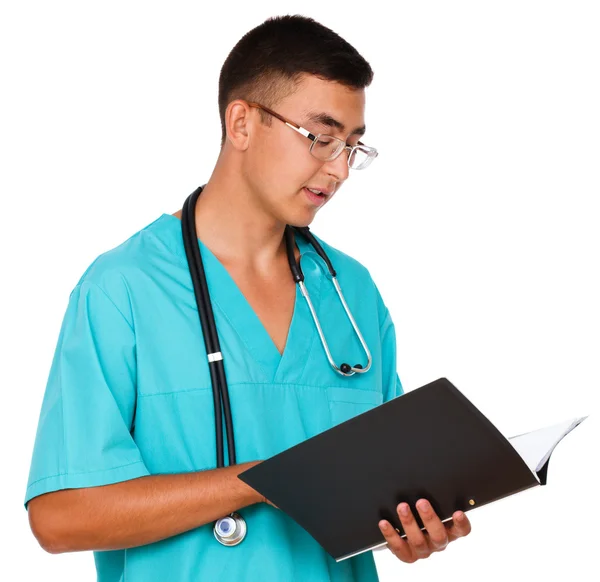 Portrait of medical male doctor — Stock Photo, Image