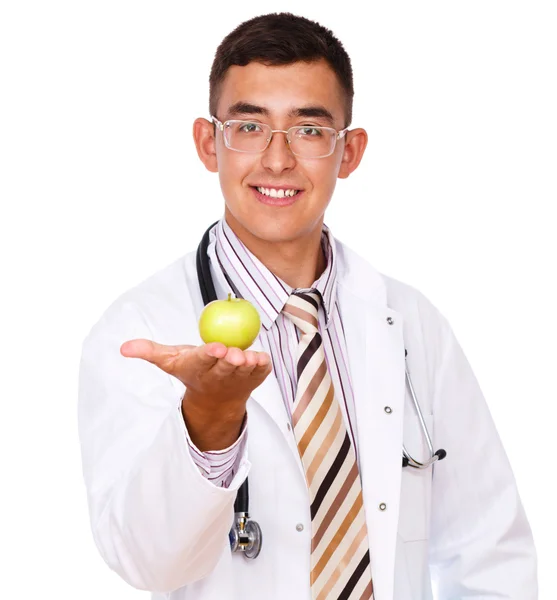 Retrato de médico do sexo masculino — Fotografia de Stock