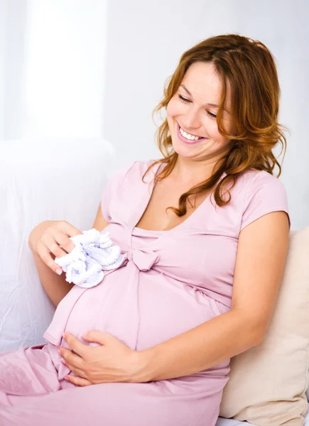 Image of pregnant woman Stock Photo