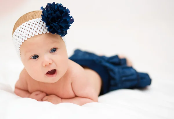 Adorable baby newborn — Stock Photo, Image