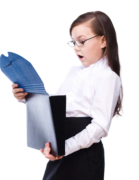 Young girl business — Stock Photo, Image