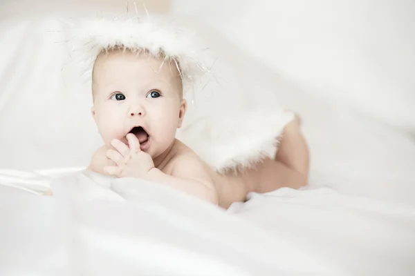 Rozkošný angel baby — Stock fotografie