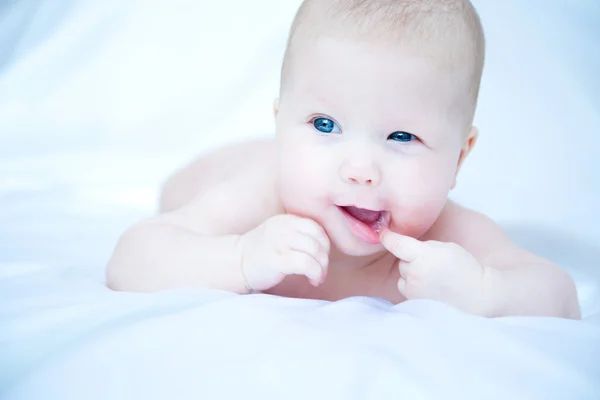 Adorable angel baby — Stock Photo, Image