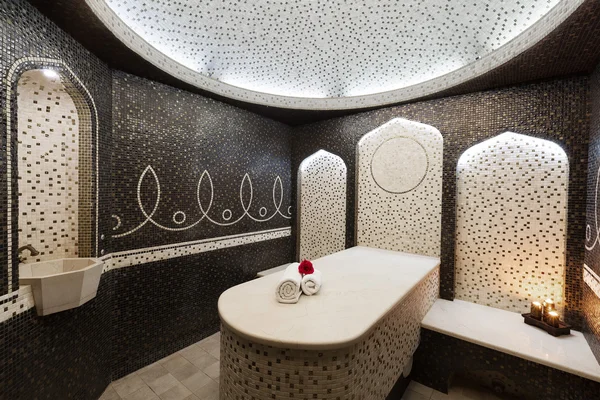 Interno della sauna turca, hammam turco classico — Foto Stock