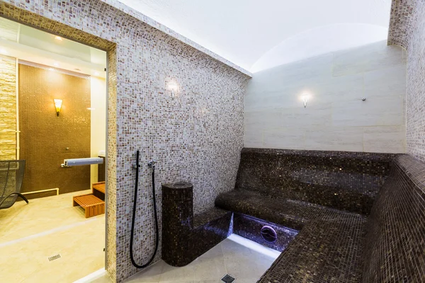 Interno della sauna turca, hammam turco classico — Foto Stock