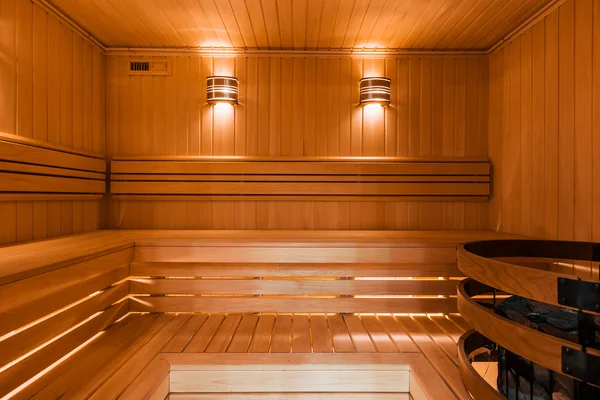 Finlandiya saunası, klasik ahşap sauna.