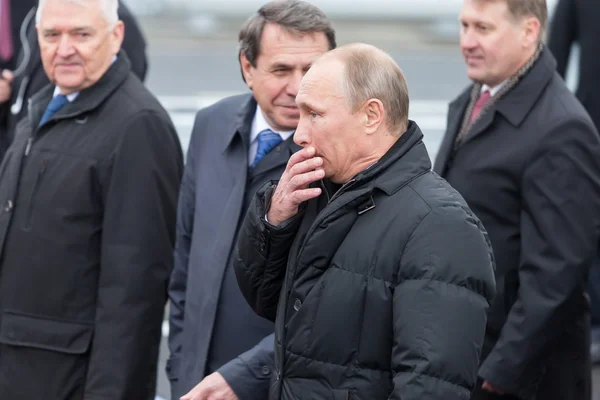 Moscow, Federacja Rosyjska - 24 listopada 2015: Vladimir Putin — Zdjęcie stockowe