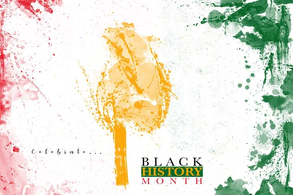 Abstract Illustration African Flag Colors White Grunge Background Celebration Black — Stock Photo, Image