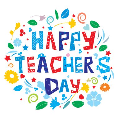 Happy Teacher's Day clipart
