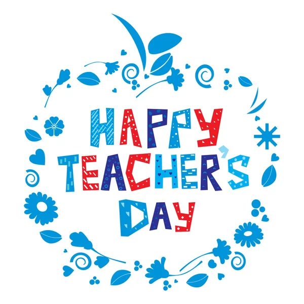 Happy Teacher's Day — Stock Photo, Image