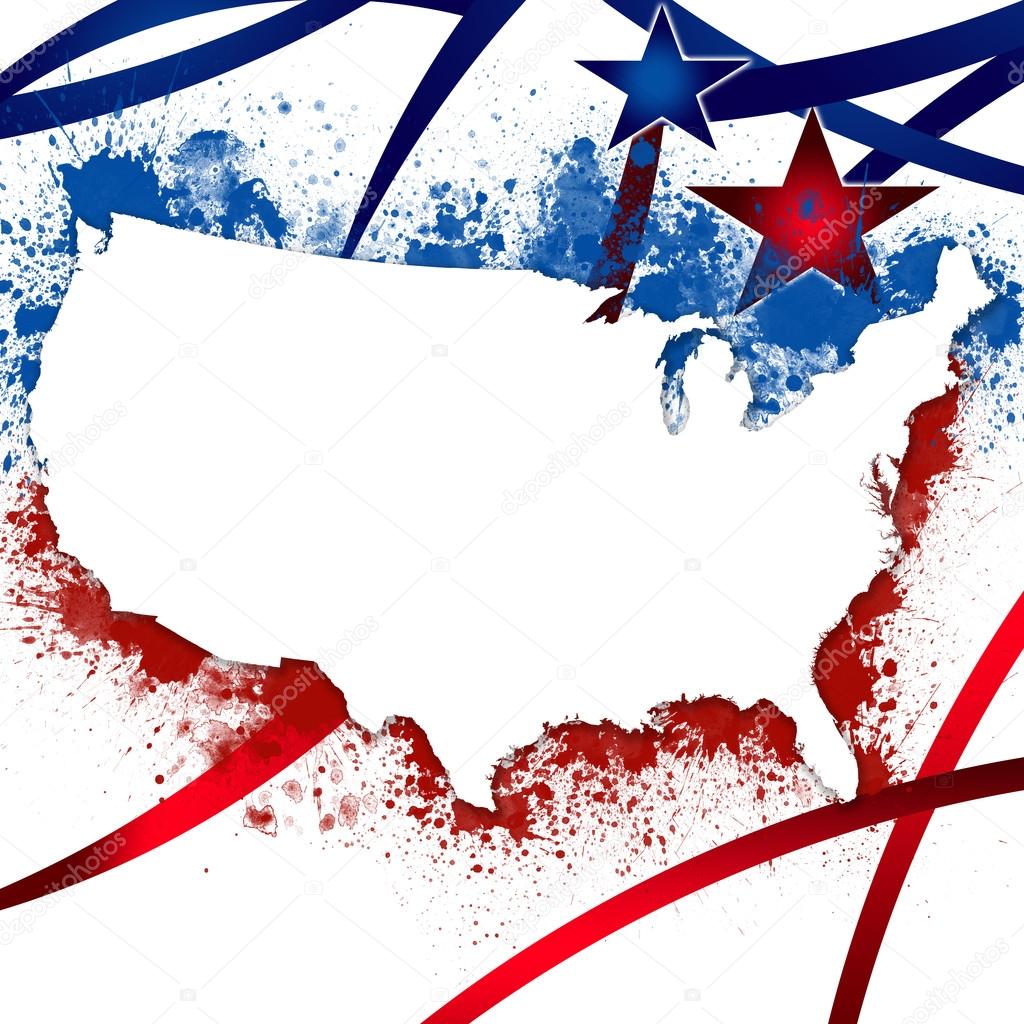 United States Patriotic Background