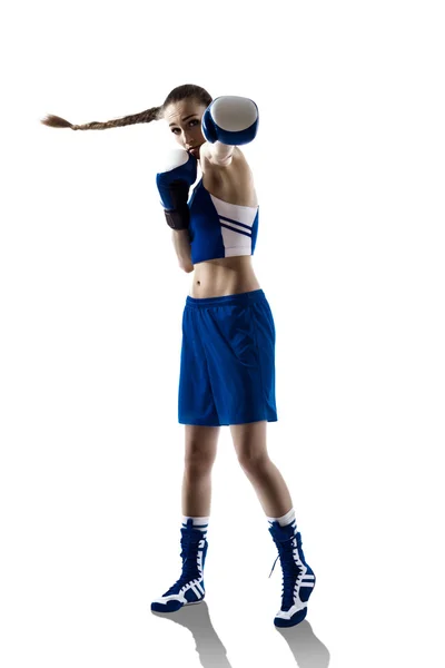 Boxer femme Boxing — Photo