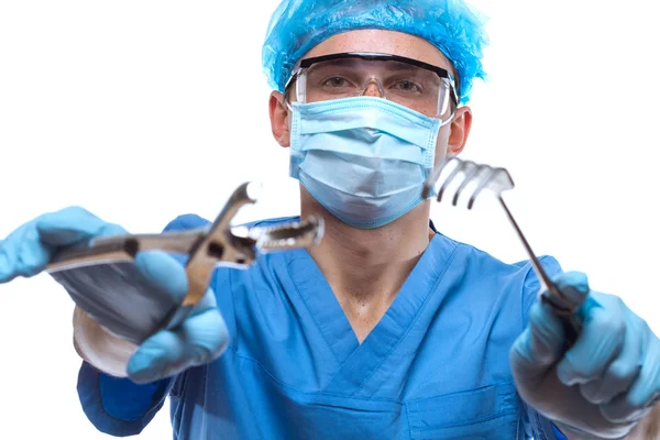 Mężczyzna lekarz chirurg — Zdjęcie stockowe