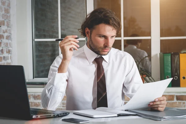 stock image Handsome Young Businessman