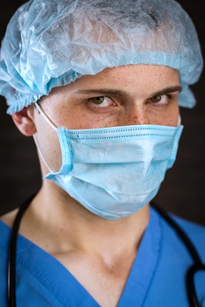 Retrato médico jovem — Fotografia de Stock