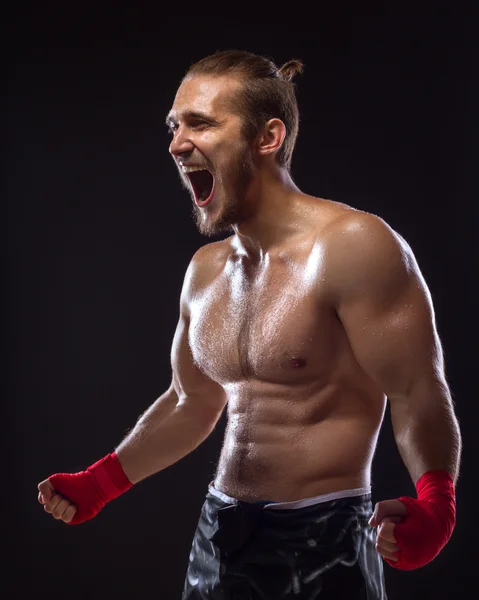 MMA fighter — Stockfoto
