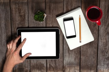 Erkek el kullanım bilgisayar Tablet