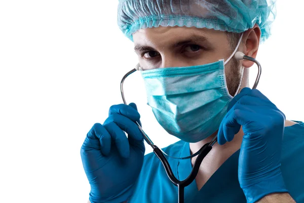 Man Doctor Surgeon — Stock Photo, Image