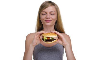 bir Burger kızla