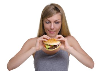 bir Burger kızla