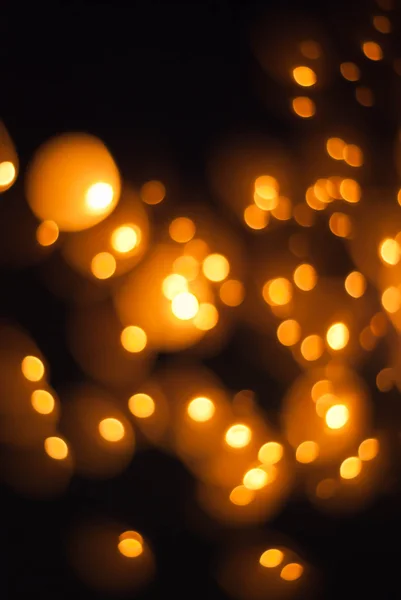 Bokeh de luz — Fotografia de Stock