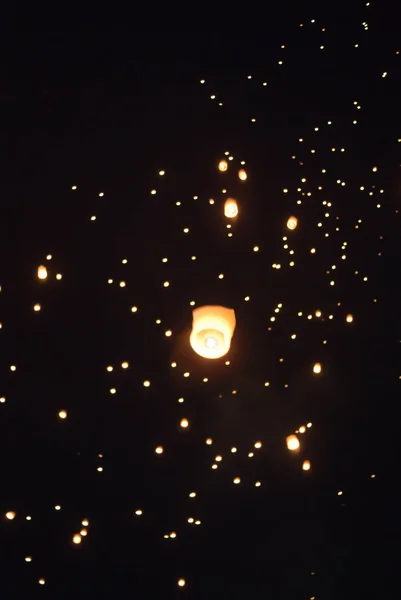 Floating lantern — Stock Photo, Image