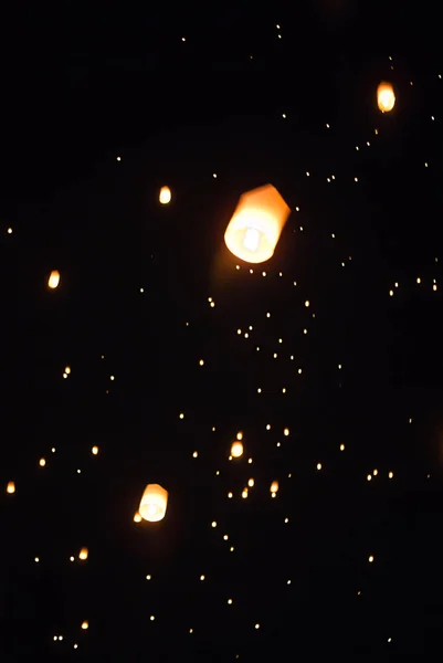 Floating lantern — Stock Photo, Image