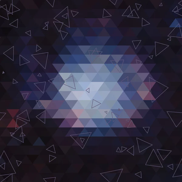 Geometrischer abstrakter Hintergrund — Stockvektor