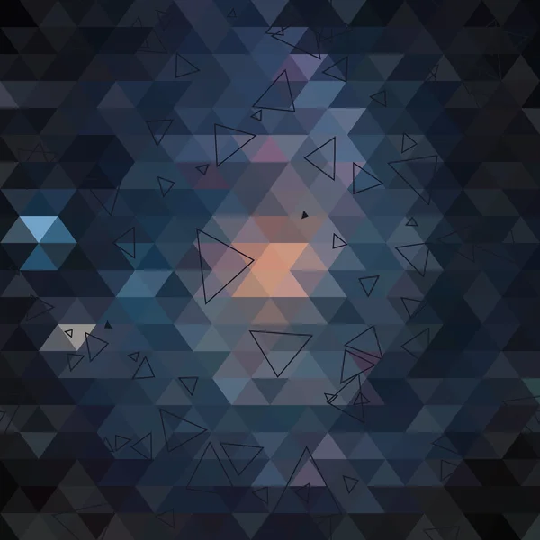 Geometrischer abstrakter Hintergrund — Stockvektor