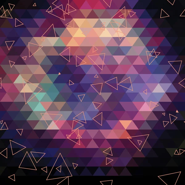 Geometrische abstracte achtergrond — Stockvector