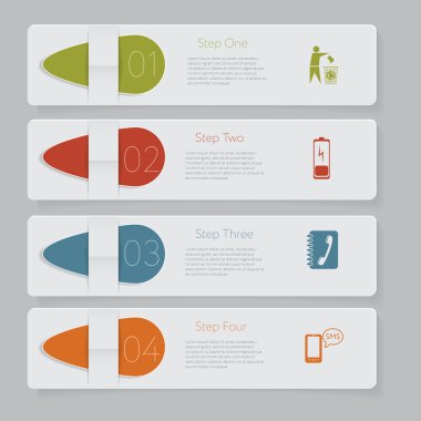 Modern Infographic afiş